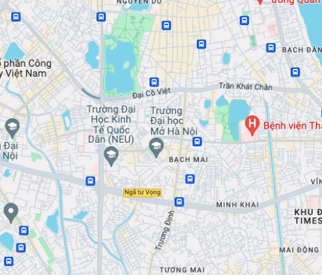 Bản đồ đường đi