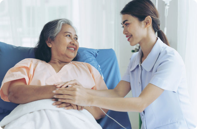 DỊCH VỤ THĂM KHÁM, ĐIỀU TRỊ VÀ CHĂM SÓC TẬN TÌNH