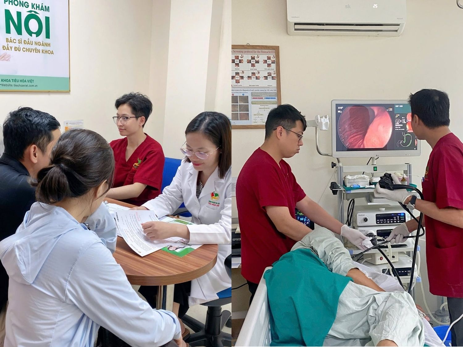 Đến Phòng khám Đa khoa Tiêu hóa Việt để thăm khám và nội soi dạ dày