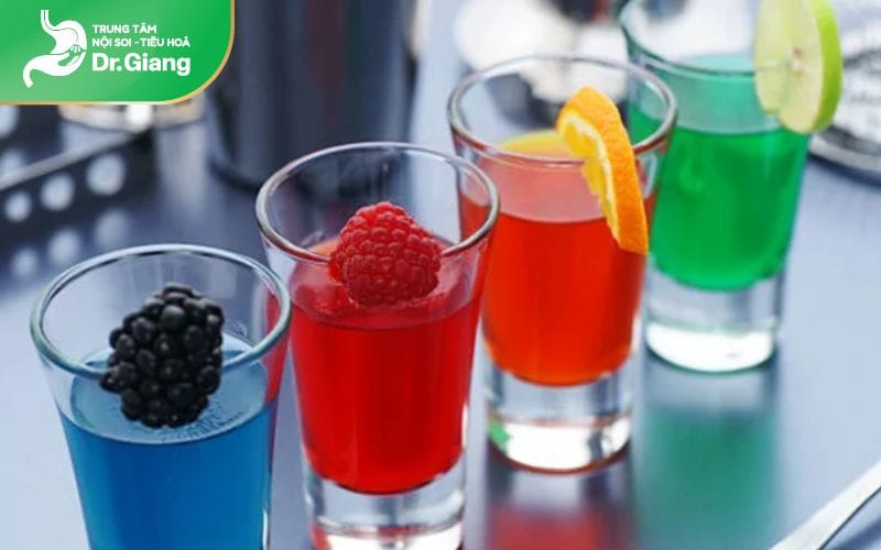 Tránh đồ uống có màu trước khi nội soi tiêu hoá