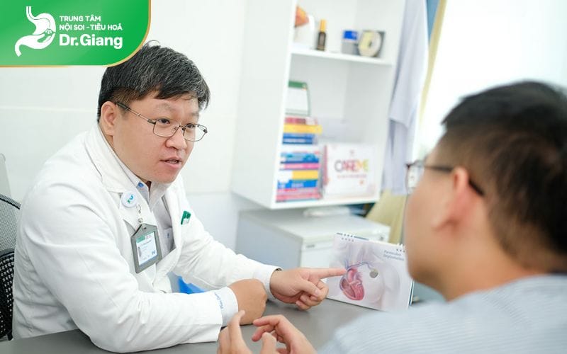 Hãy trao đổi trước với bác sĩ về quy trình thực hiện nhằm giảm bớt lo lắng trước khi nội soi
