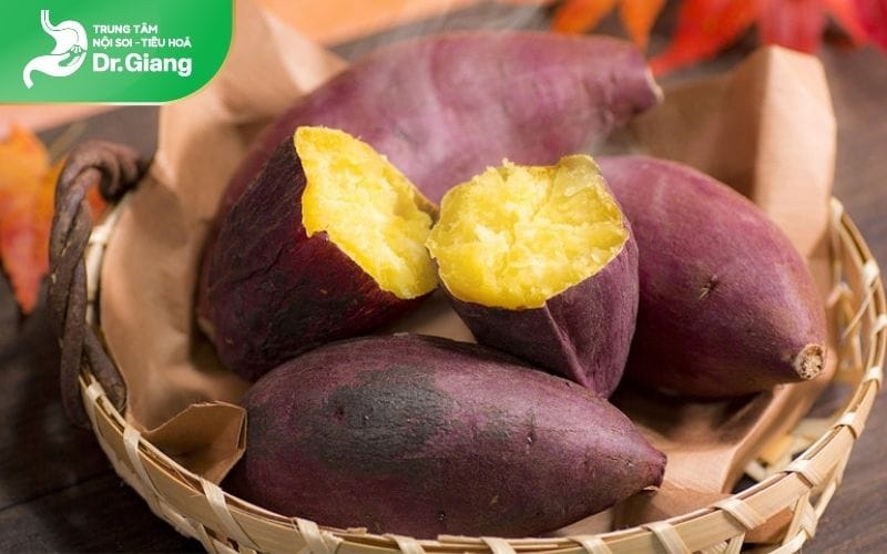 Khoai lang là món ăn chống táo bón tuyệt vời dành cho mẹ bầu