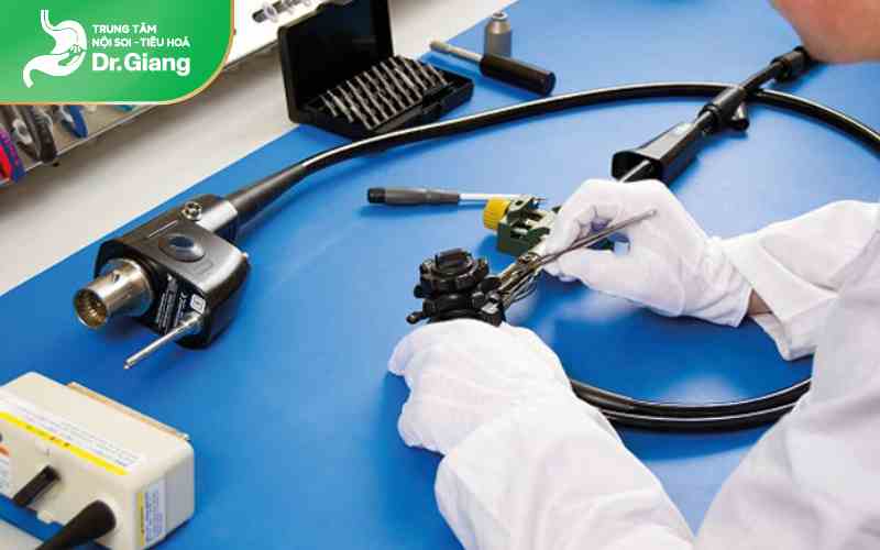 Cấu tạo của máy nội soi