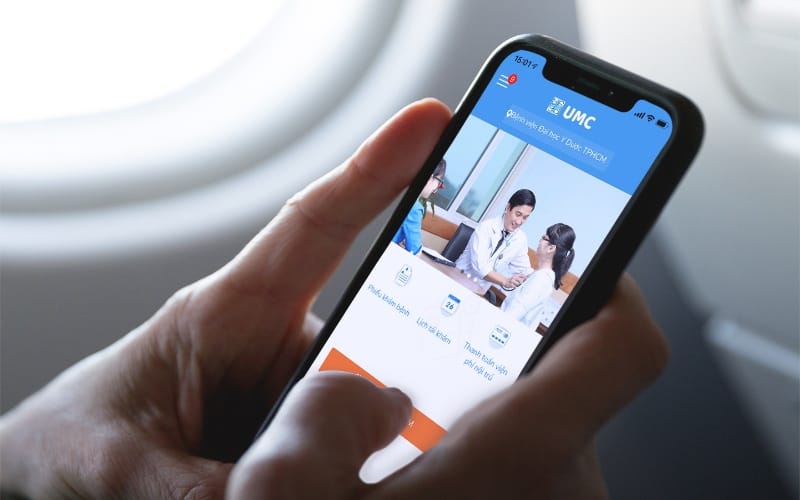 Người bệnh có thể đặt lịch khám qua ứng dụng thứ 3