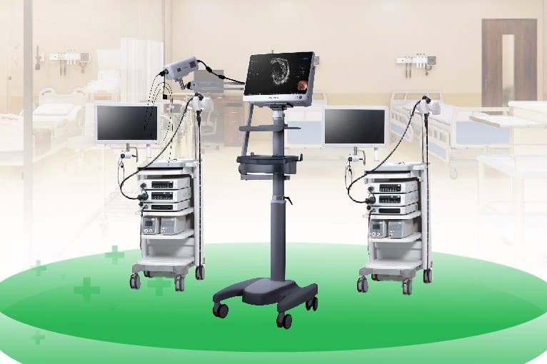Phòng nội soi và hệ thống thiết bị sẵn sàng phục vụ theo lịch hẹn