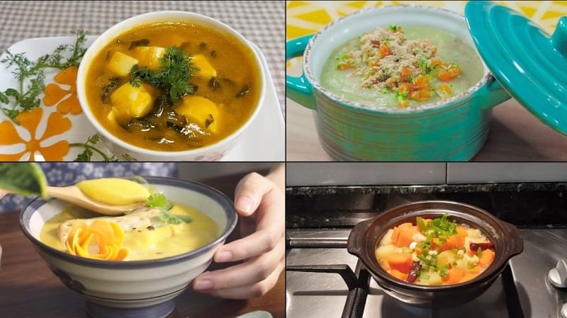 Nên ăn đồ mềm như cháo, soup