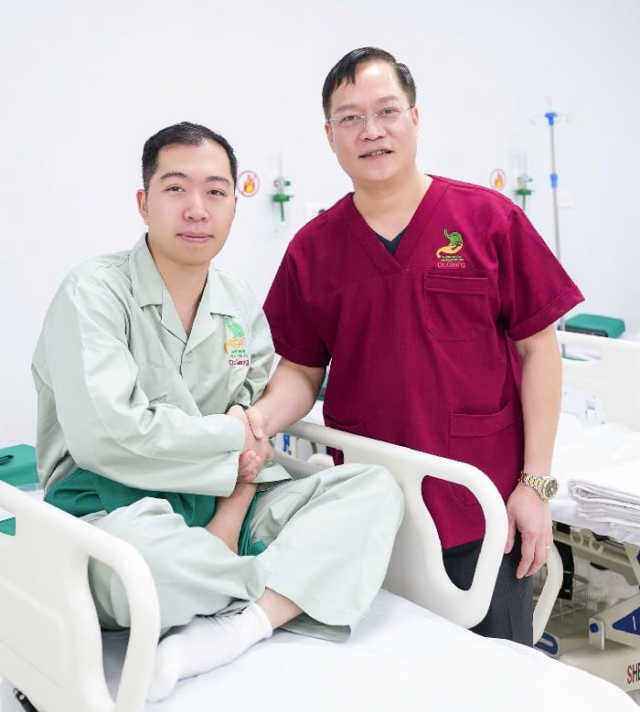 Thường sau 2 tuần,bệnh nhân sẽ khỏi hoàn toàn