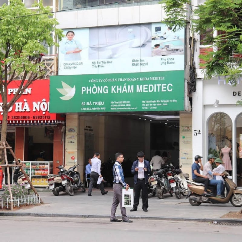 Phòng khám Đa khoa Meditec thực hiện thăm khám các bệnh về tiêu hóa