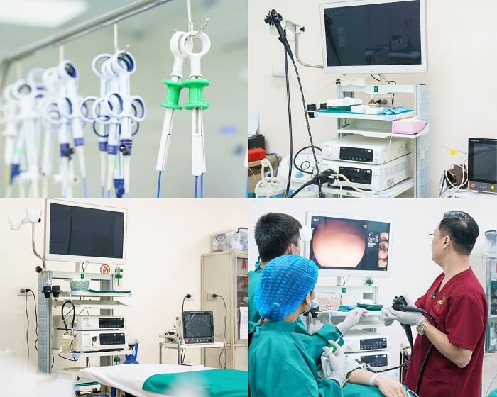 Phòng khám có hệ thống trang thiết bị, máy móc hiện đại