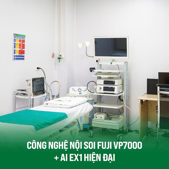 Cơ sở ứng dụng công nghệ công nghệ nội soi AI EX1