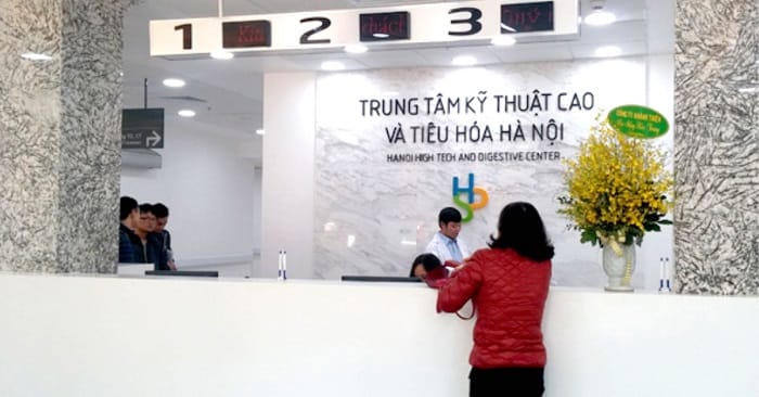 Trung tâm Kỹ thuật cao và Tiêu hóa Hà Nội thuộc bệnh viện Xanh Pôn