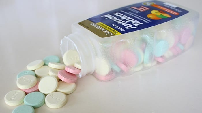 Dùng nhóm kháng acid (antacid) theo đúng chỉ định