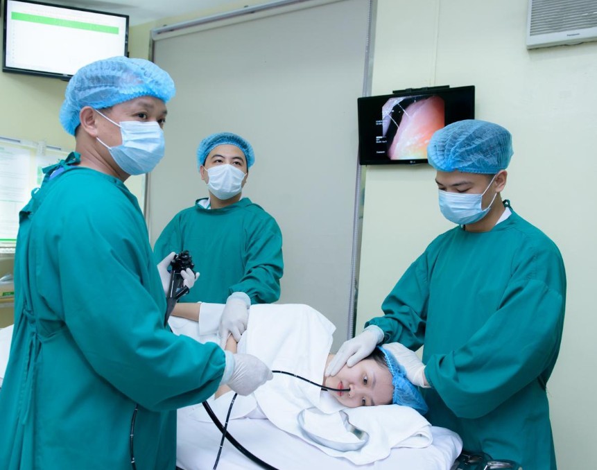 Quy trình nội soi dạ dày bằng đường mũi nhanh chóng, dễ theo dõi