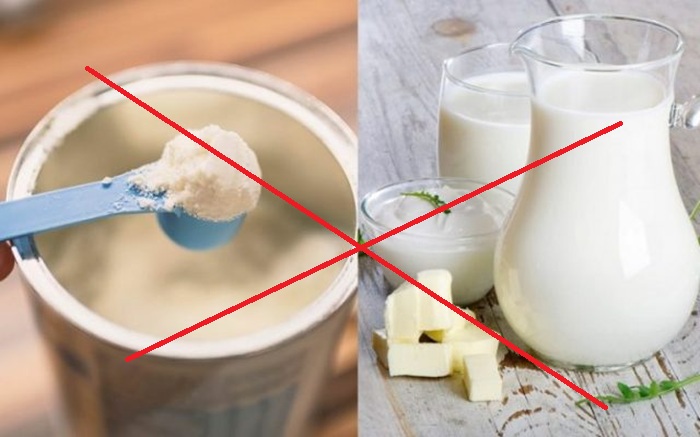 Không uống sữa nguyên kem khi bị viêm đại tràng