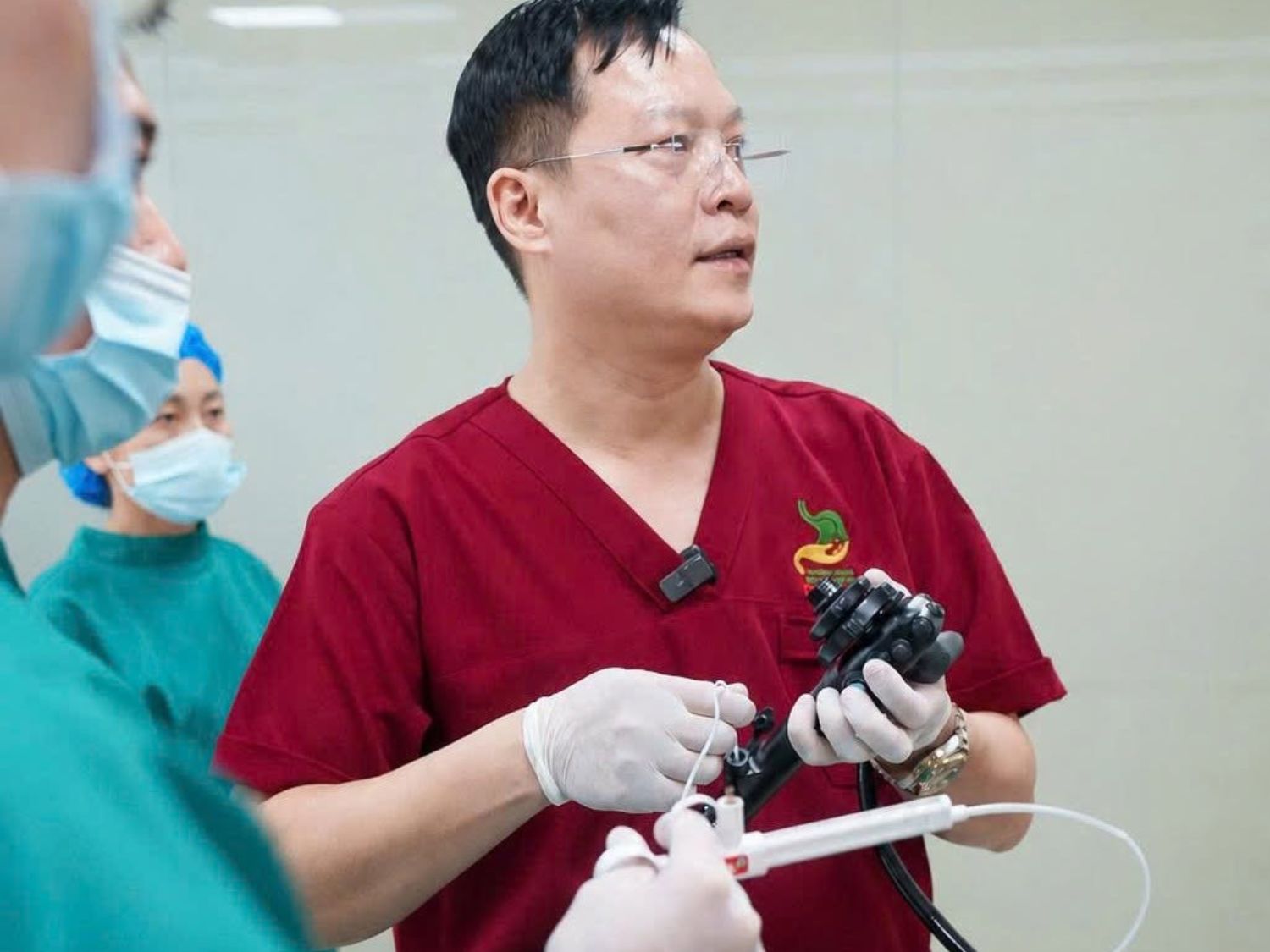 Quá trình nội soi cho cô Thanh diễn ra nhẹ nhàng và cho kết quả chính xác