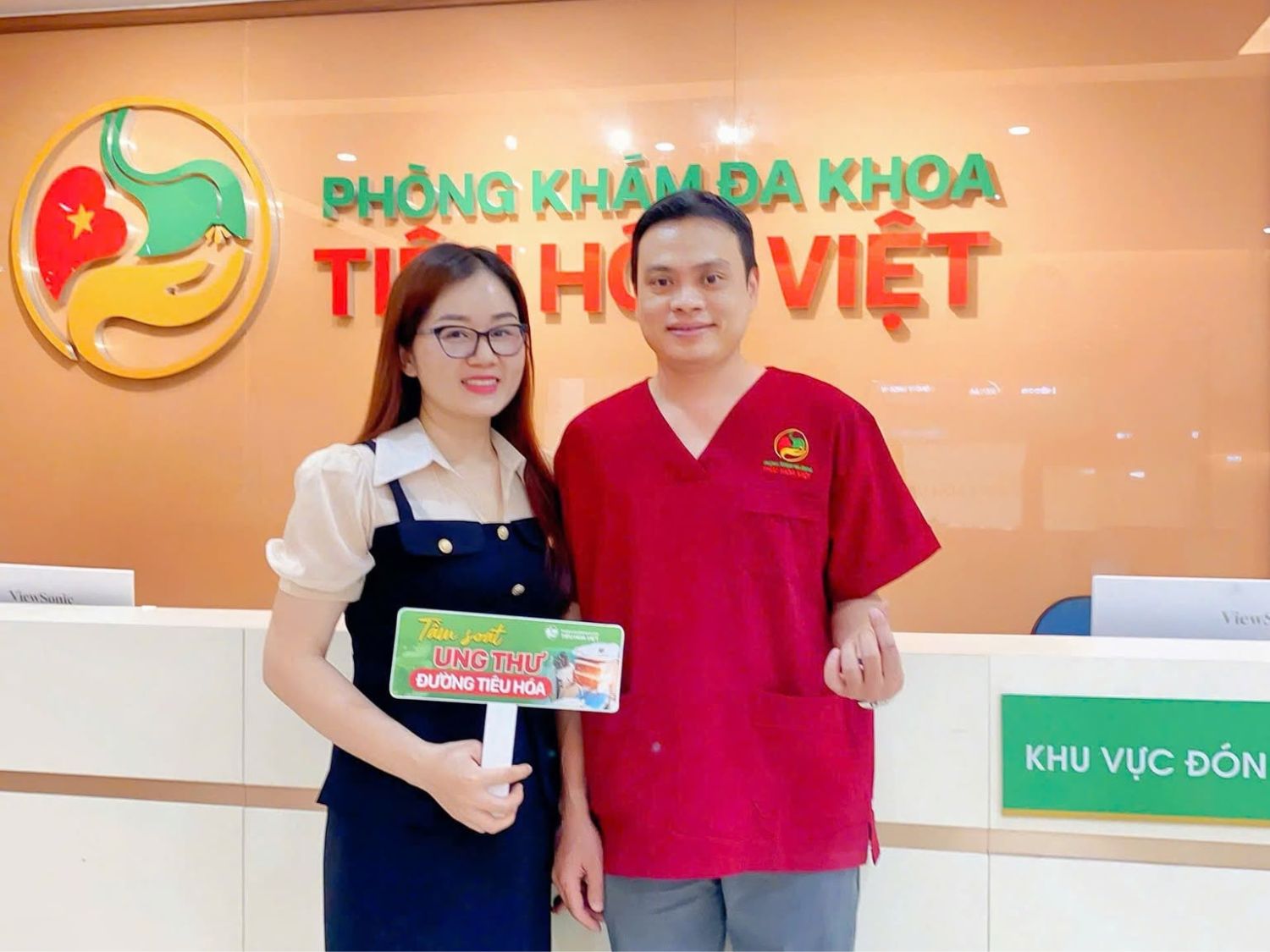 Chị Loan tin tưởng lựa chọn phòng khám Đa khoa Tiêu hóa Việt để kiểm tra sức khỏe tiêu hóa