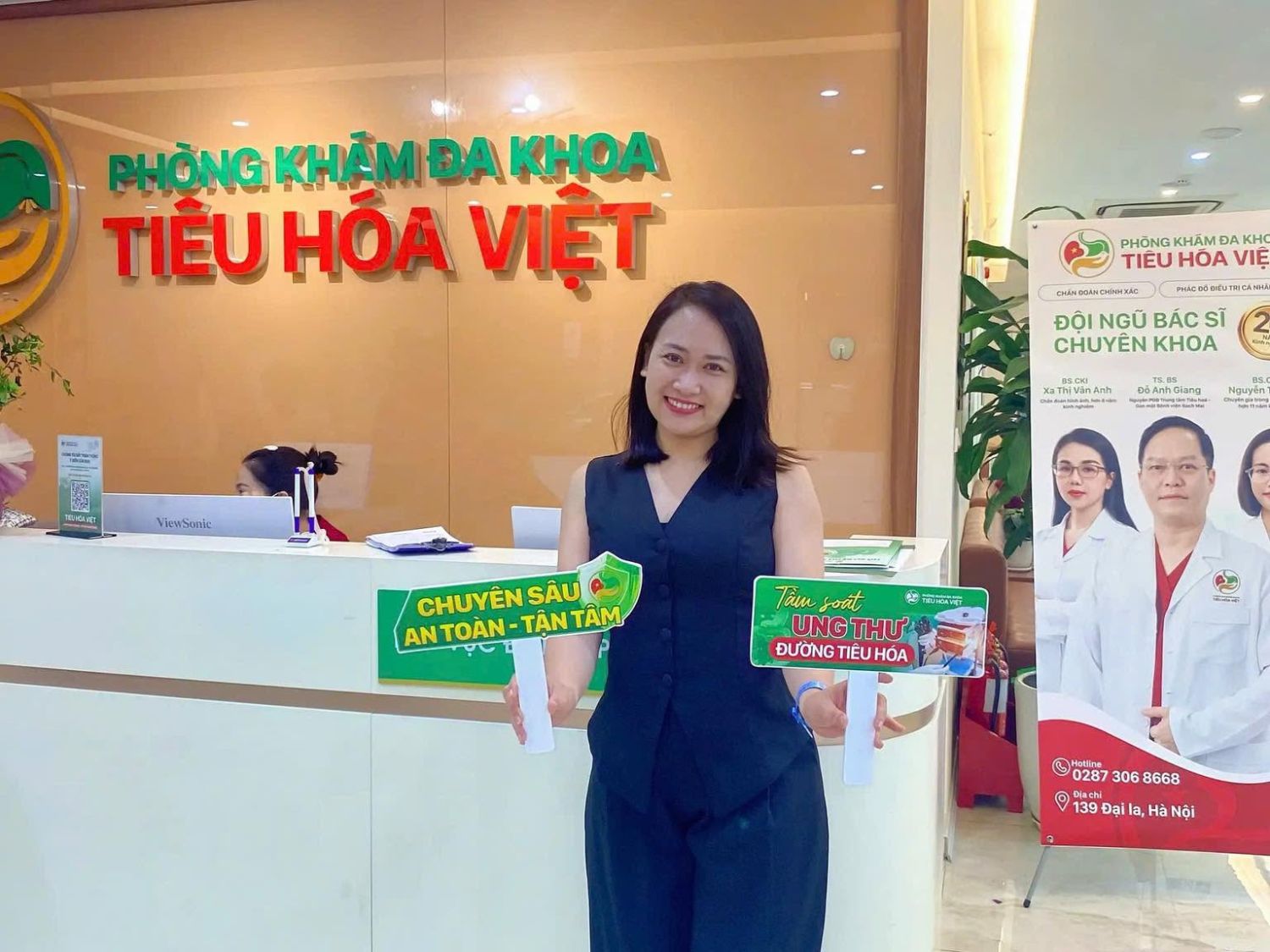 Chị Trà lựa chọn phòng khám Đa khoa Tiêu hóa Việt để nội soi đại tràng