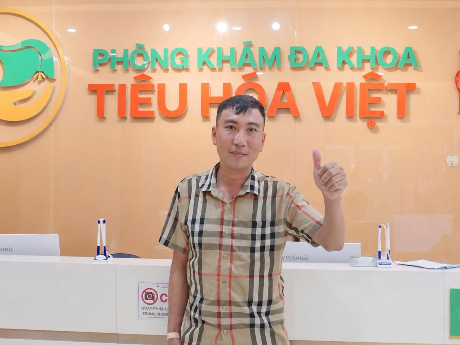 Anh Sự hài lòng với quá trình nội soi tại Tiêu hóa Việt