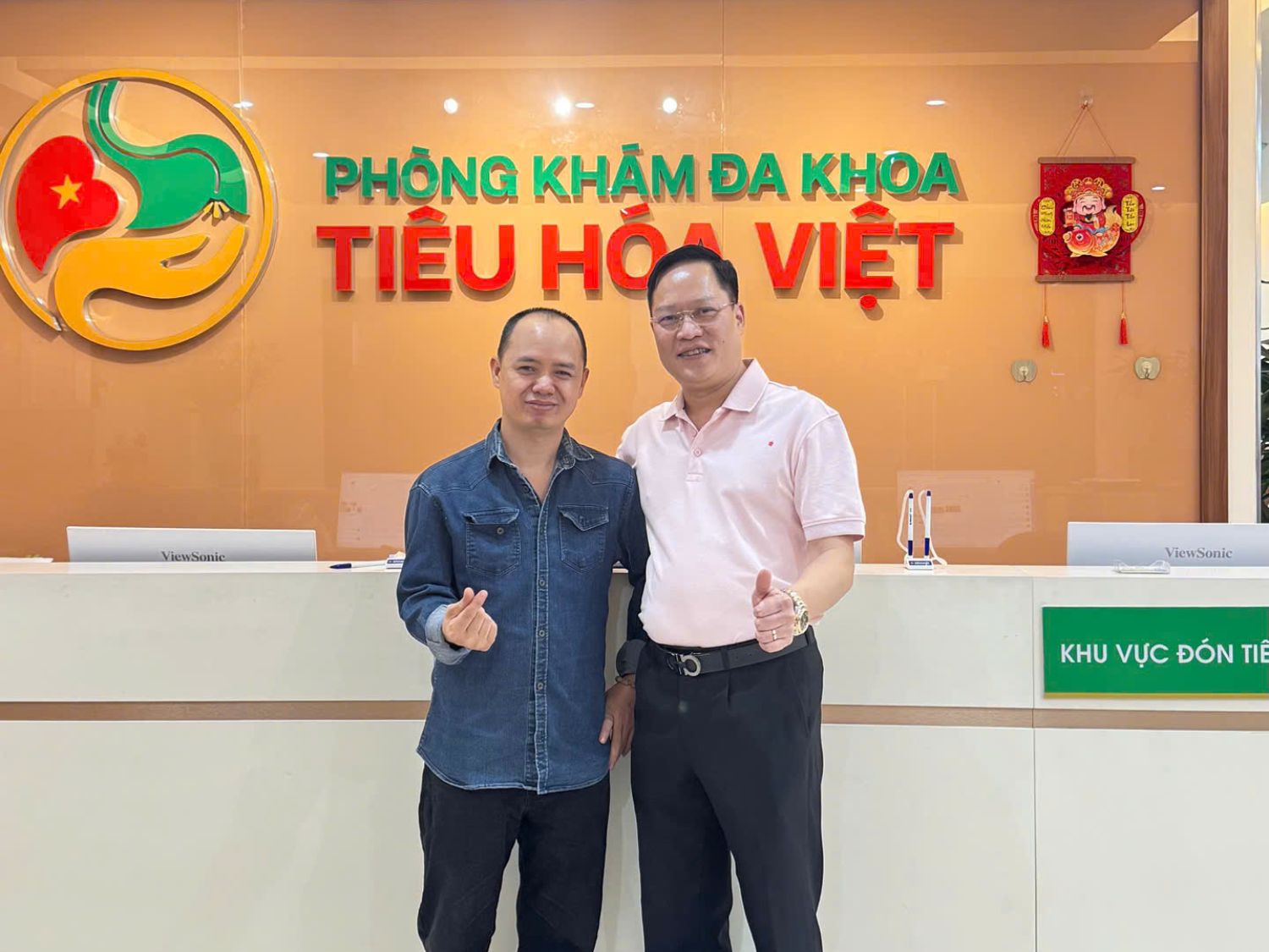 Anh Nhân hài lòng quá trình nội soi tại Phòng khám Đa khoa Tiêu hóa Việt