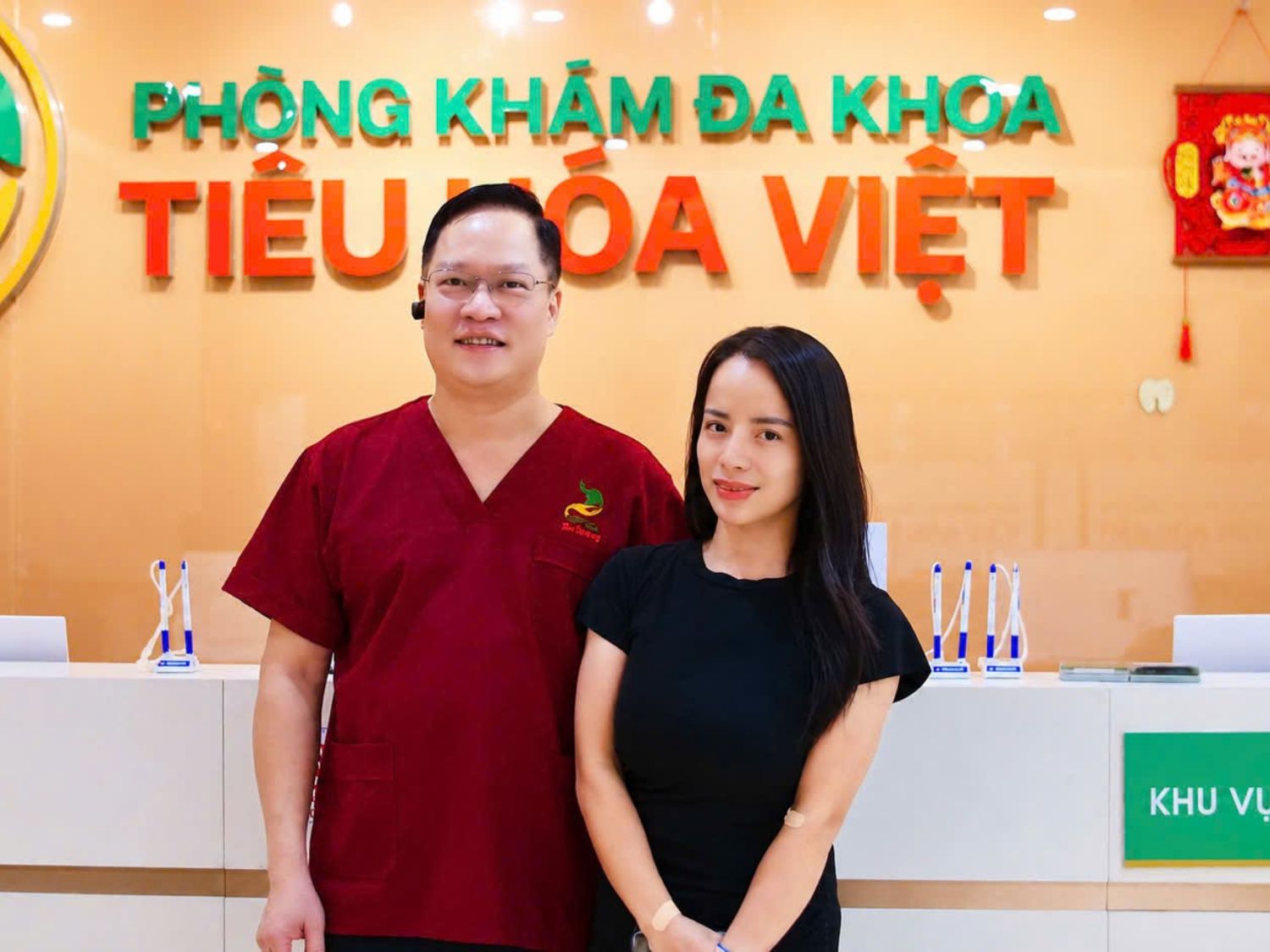 Khách hàng Trần Thị Loan cảm thấy hài lòng và yên tâm sau khi nội soi dạ dày tại Phòng khám Đa khoa Tiêu hóa Việt