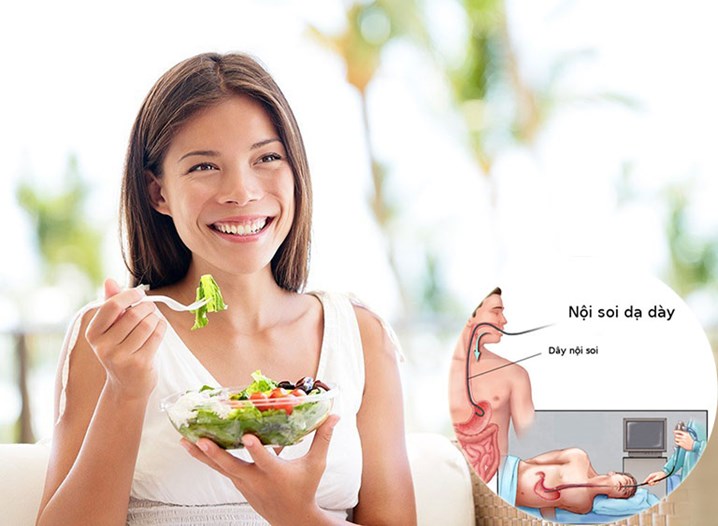 Ăn uống đồ mềm,mát sau khi nội soi và cắt polyp