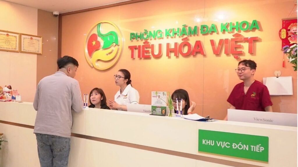 Giờ làm việc và cách đặt lịch tại Phòng khám Đa khoa Tiêu Hóa Việt