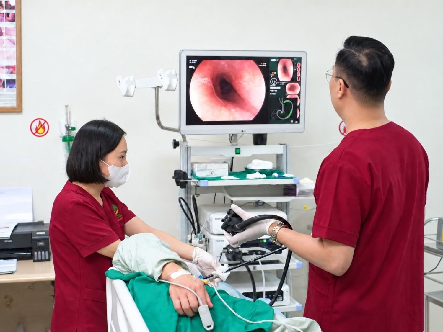 Nội soi dạ dày là phương pháp nhận biết ban đầu