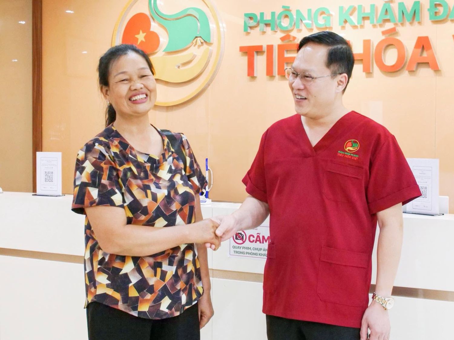 Cô Thanh thực hiện nội soi dạ dày tại Tiêu hóa Việt, có thể ra về ngay trong ngày