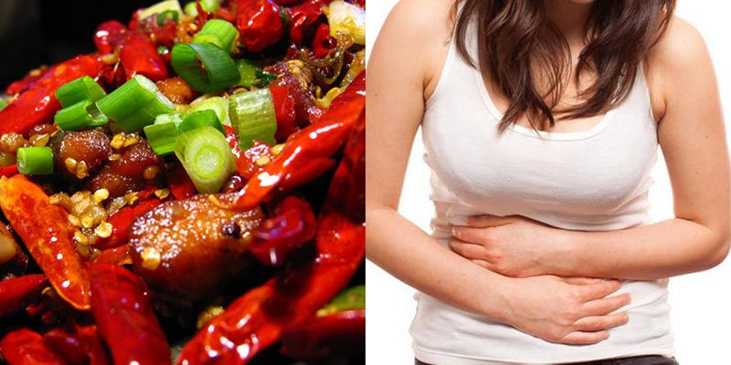 Thực phẩm cay nóng có thể gây khó chịu hoặc làm trầm trọng thêm một số triệu chứng tiêu hóa ở người nhạy cảm.