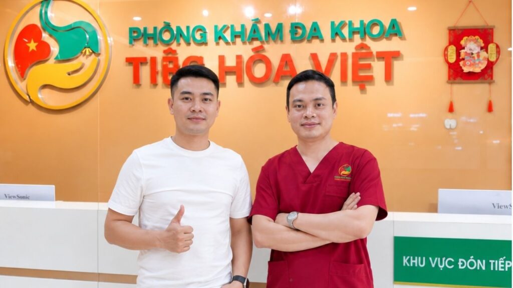 Anh Phùng Chí Kiên chủ động nội soi dạ dày, đại tràng định kỳ tại Tiêu Hóa Việt
