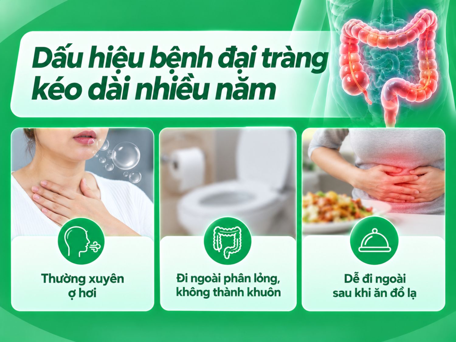 Khi có triệu chứng tiêu hóa kéo dài, người bệnh cần chủ động thăm khám, cung cấp đầy đủ tiền sử bệnh, thực hiện nội soi khi có chỉ định và tuân thủ lịch theo dõi để phát hiện, xử trí kịp thời các bất thường đường tiêu hóa.