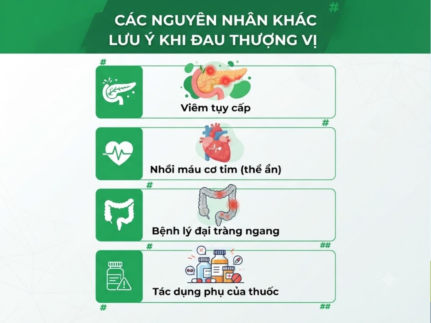 ảnh mô tả Các Nguyên Nhân Khác Cần Lưu Ý Khi Đau Thượng Vị