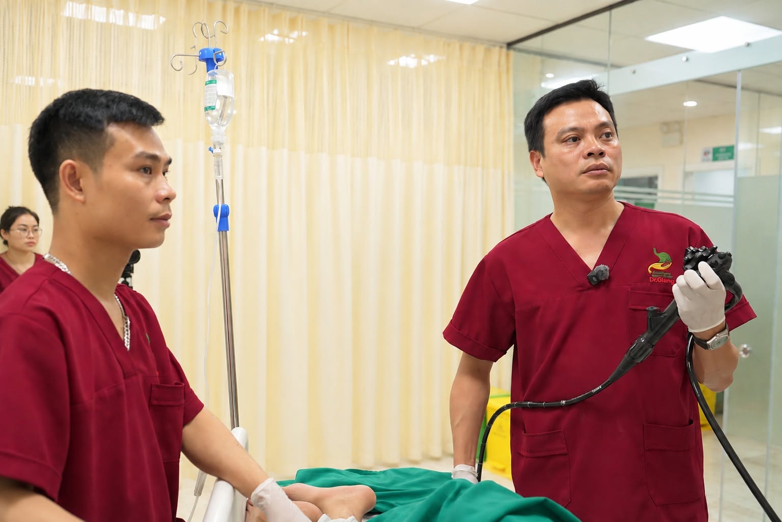 Người bệnh được gây mê khi nội soi đại tràng giúp cảm thấy dễ chịu khi thực hiện